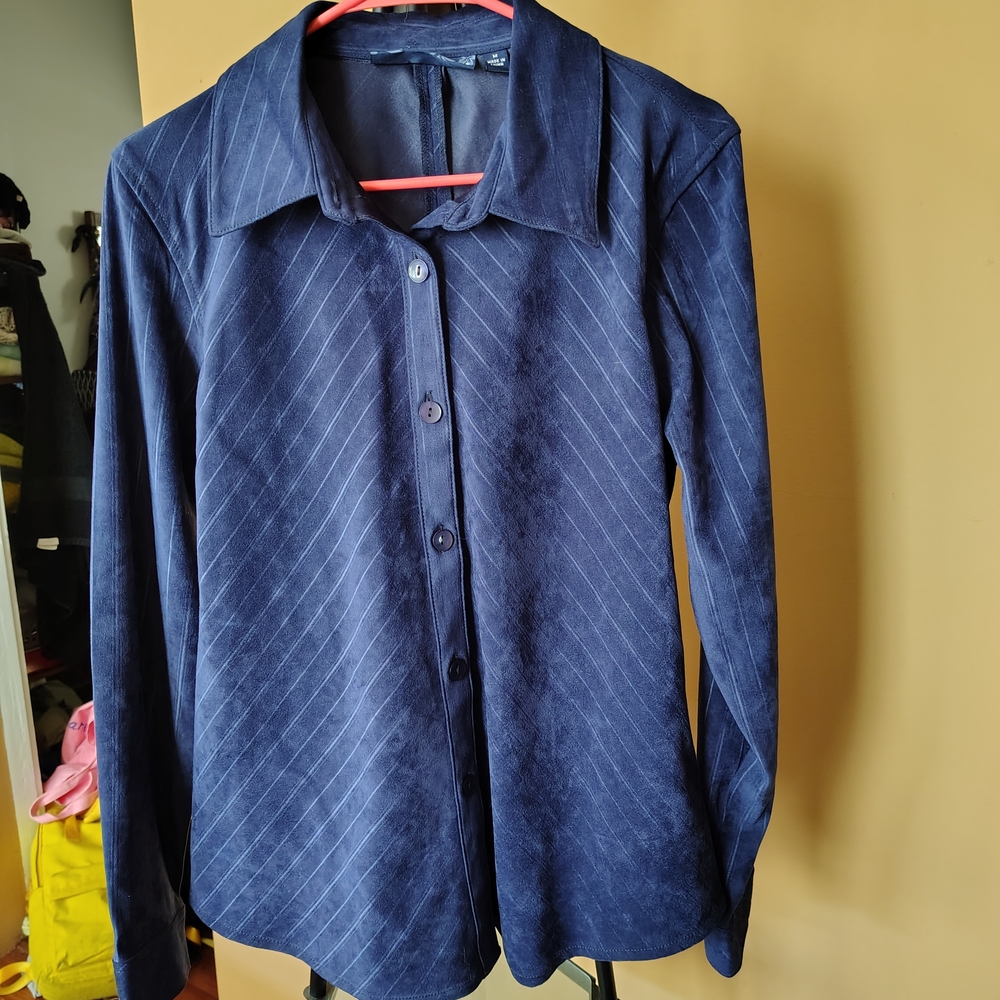 Corduroy Button-Up Shirt